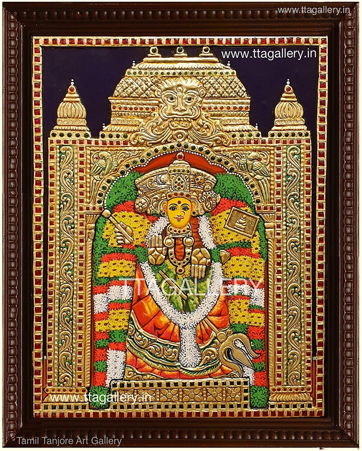 1210x1500 TTAGALLERY BEZAWADA VIJAYAWADA Kanaka Durga TANJORE Painting 18, Phone