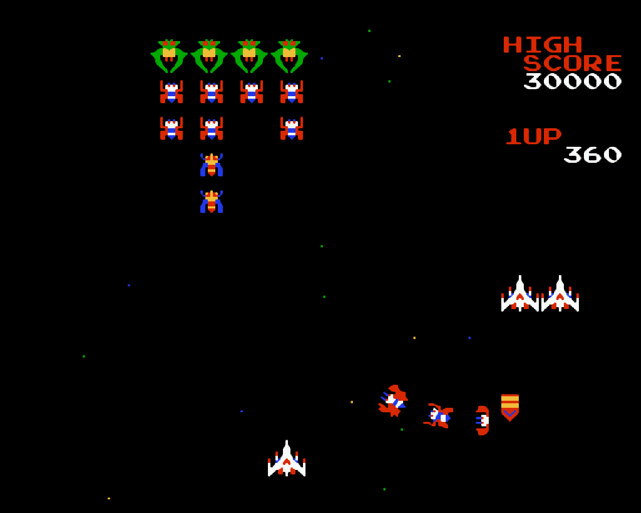 1280x1030 Galaga HD Wallpaper and Background Image, Desktop