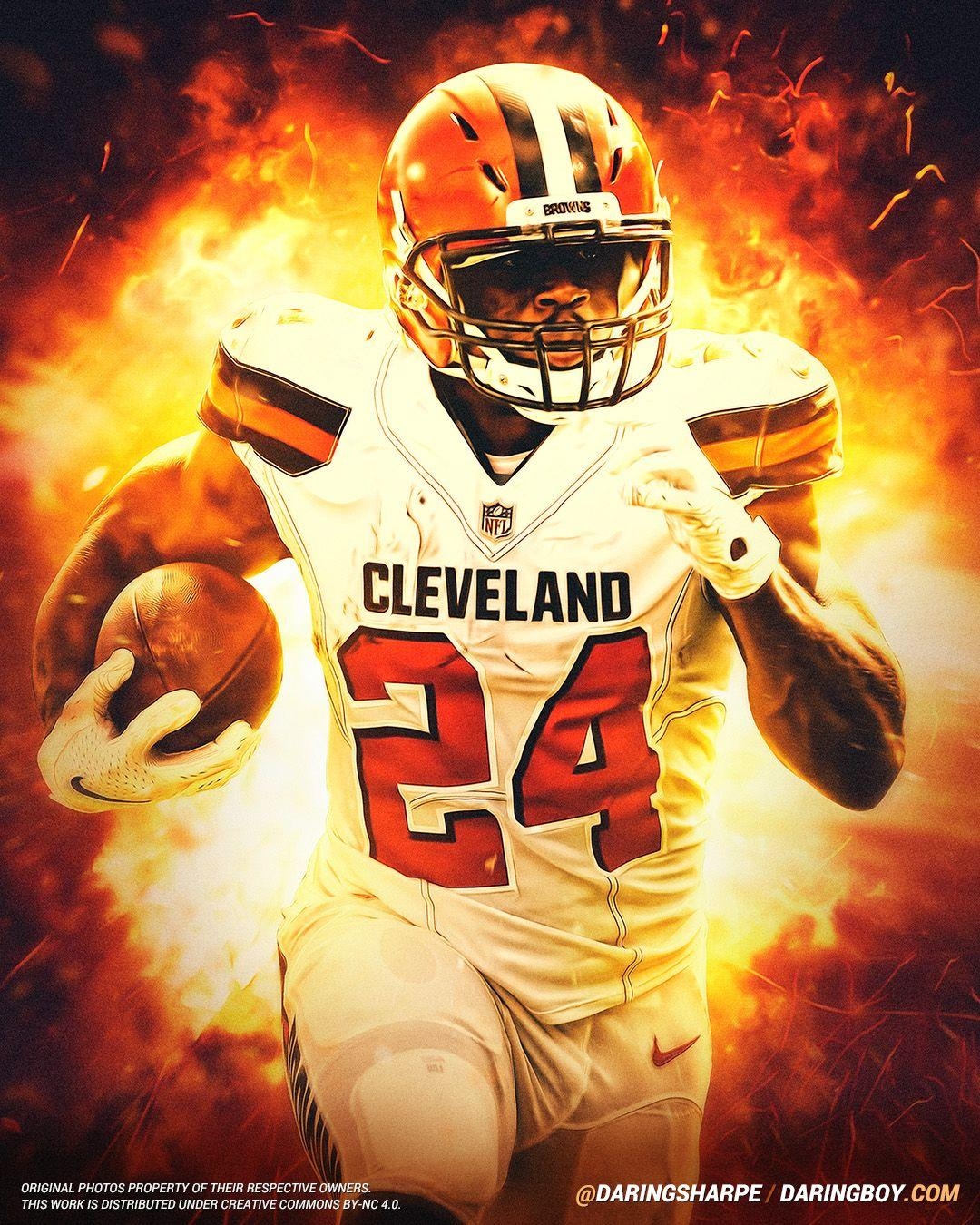 1080x1350 Nick Chubb, Cleveland Browns. Cleveland browns, Cleveland, Phone