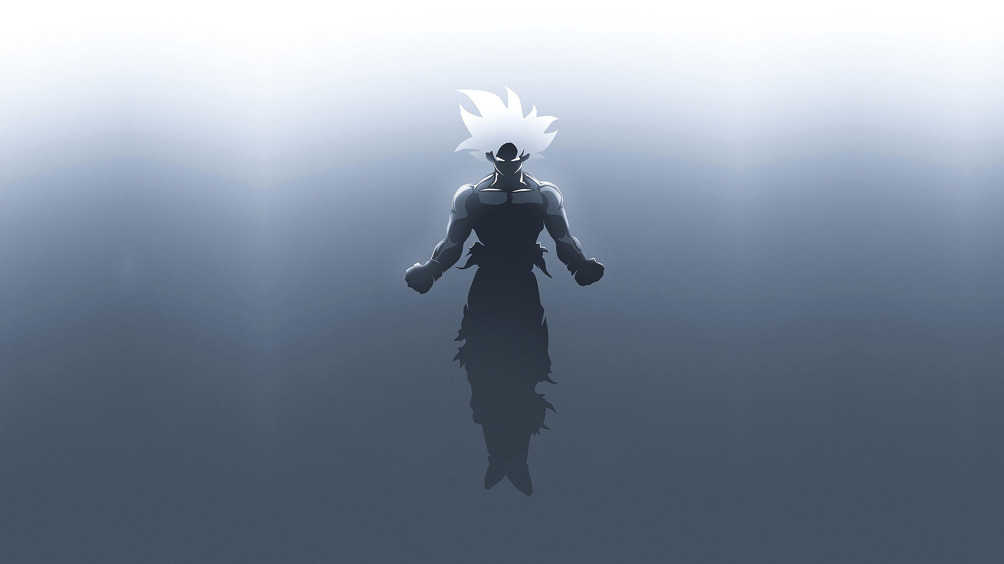 3840x2160 Goku Minimalist Wallpaper Free Goku Minimalist Background, Desktop