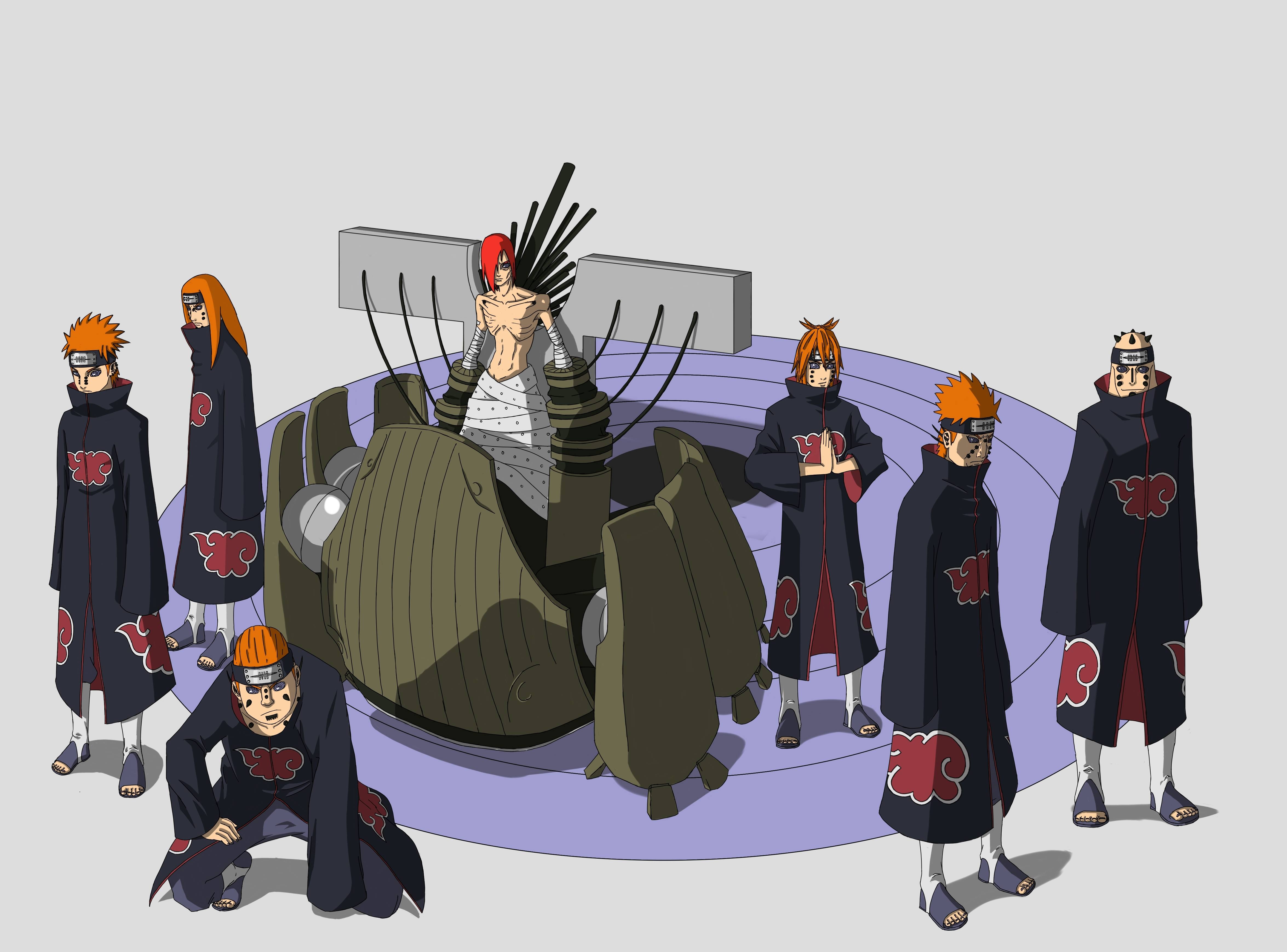 4700x3480 Nagato Vs Pain Image & Picture, Desktop