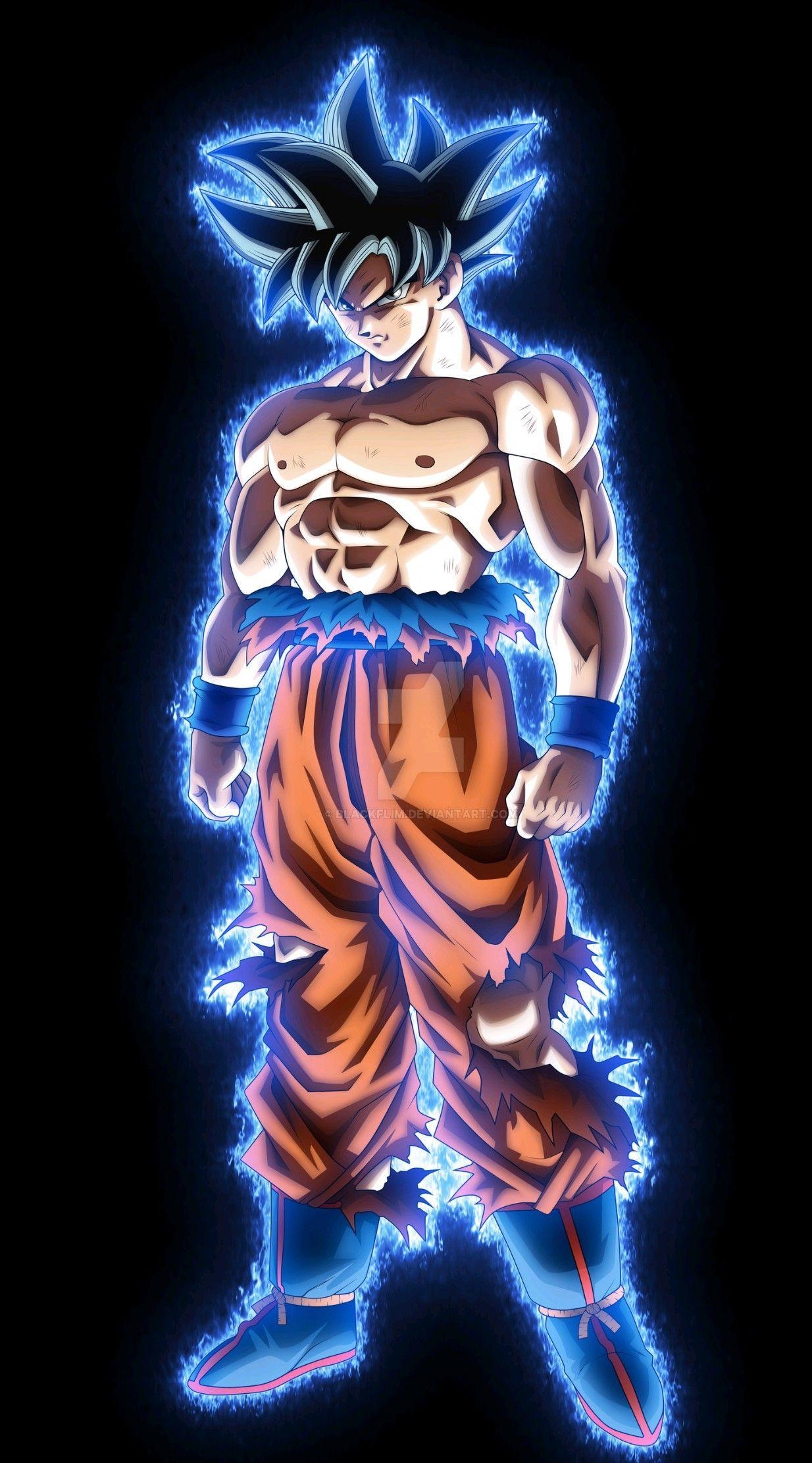 1240x2230 Goku 4K Wallpaper, Phone