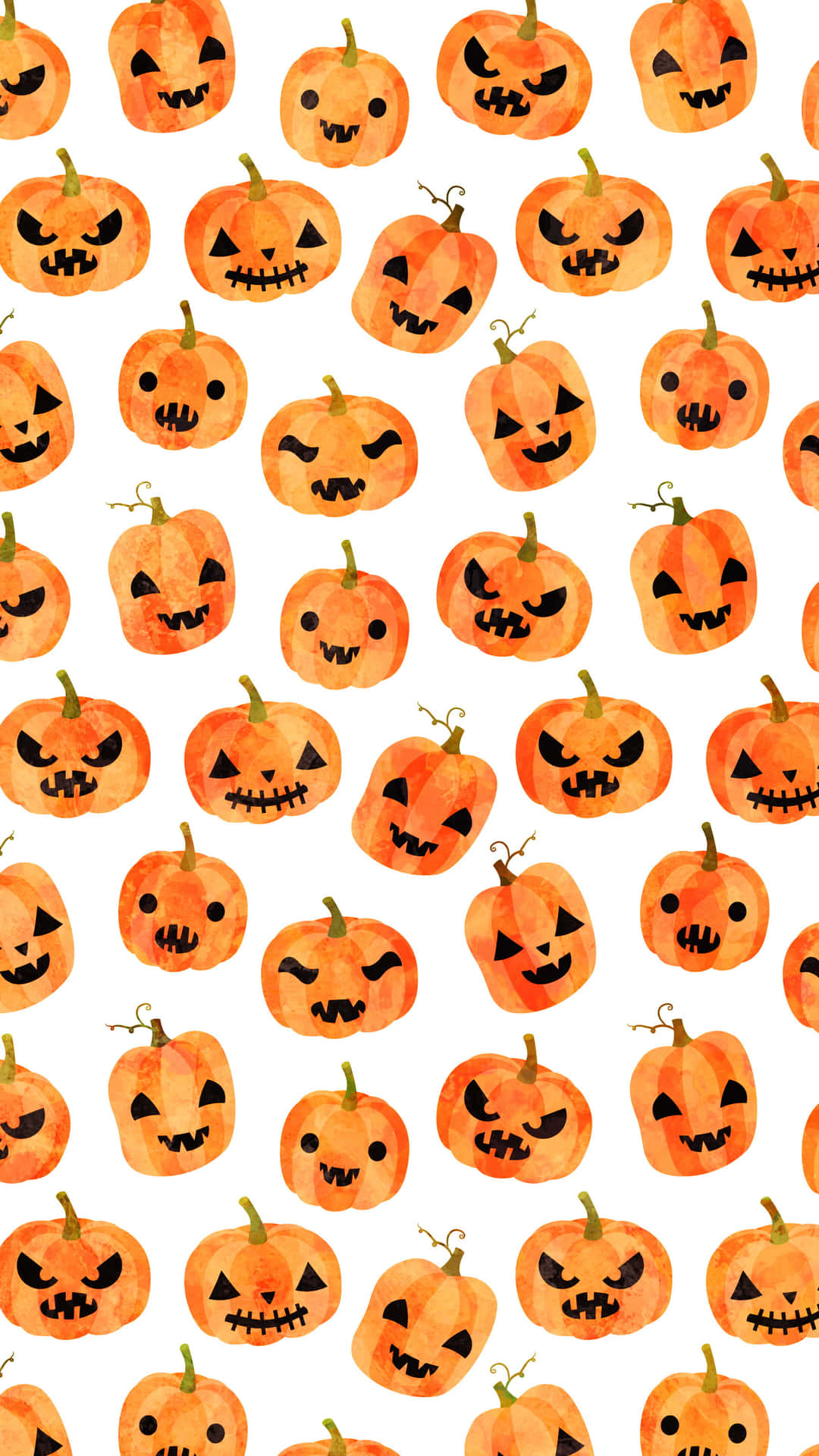 1080x1920 Download Simple Cute Pumpkin iPhone Wallpaper, Phone