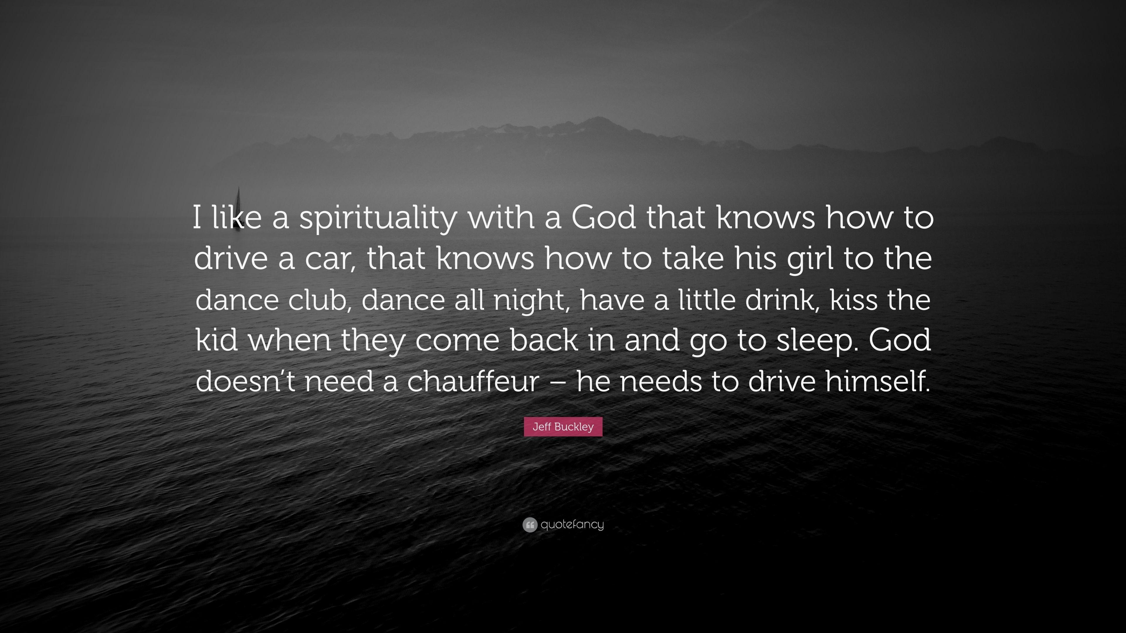 3840x2160 Jeff Buckley Quote: “I like a spirituality with a God that knows, Desktop