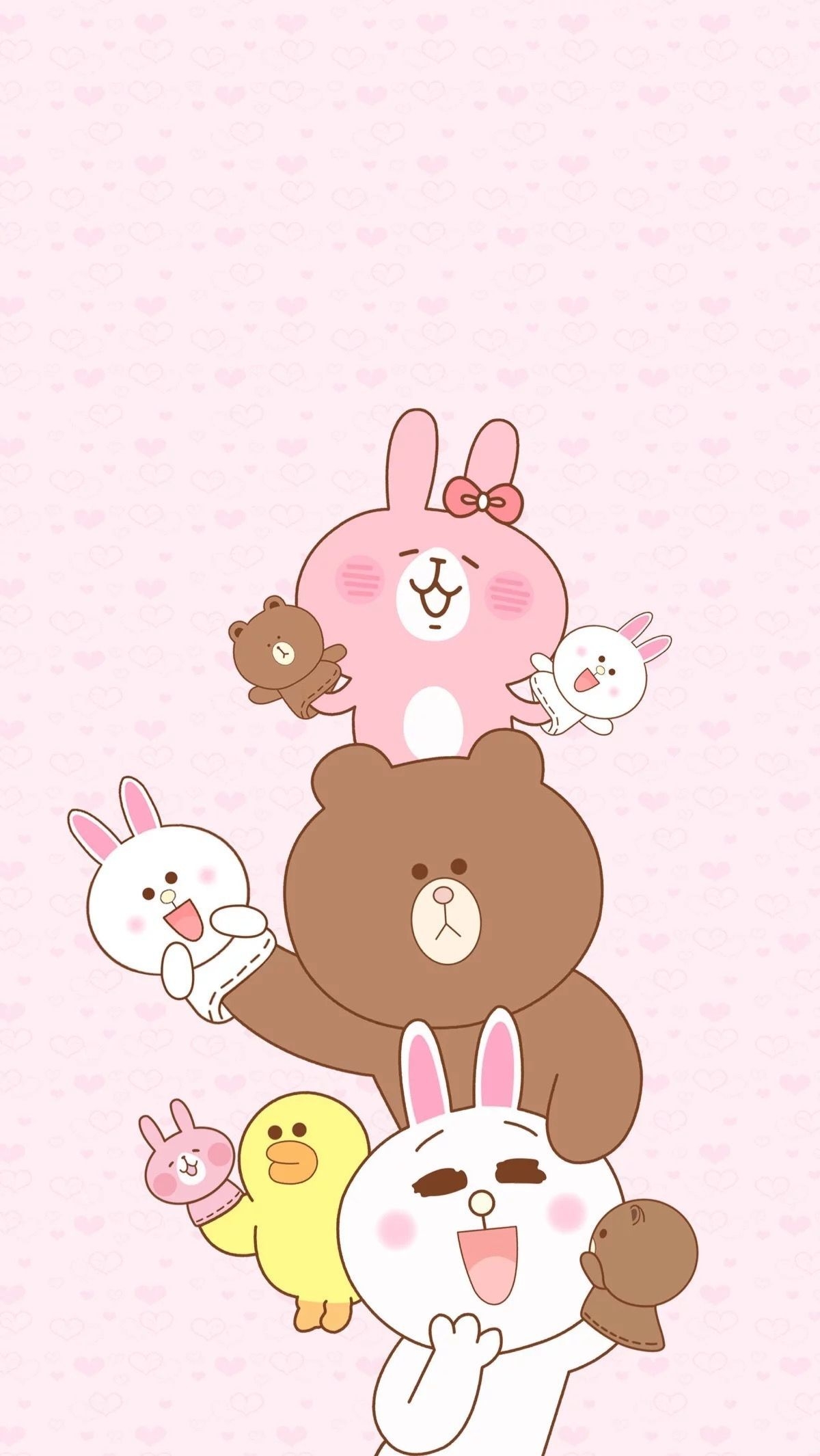 1200x2130 Kawaii Bunny Wallpaper, Phone