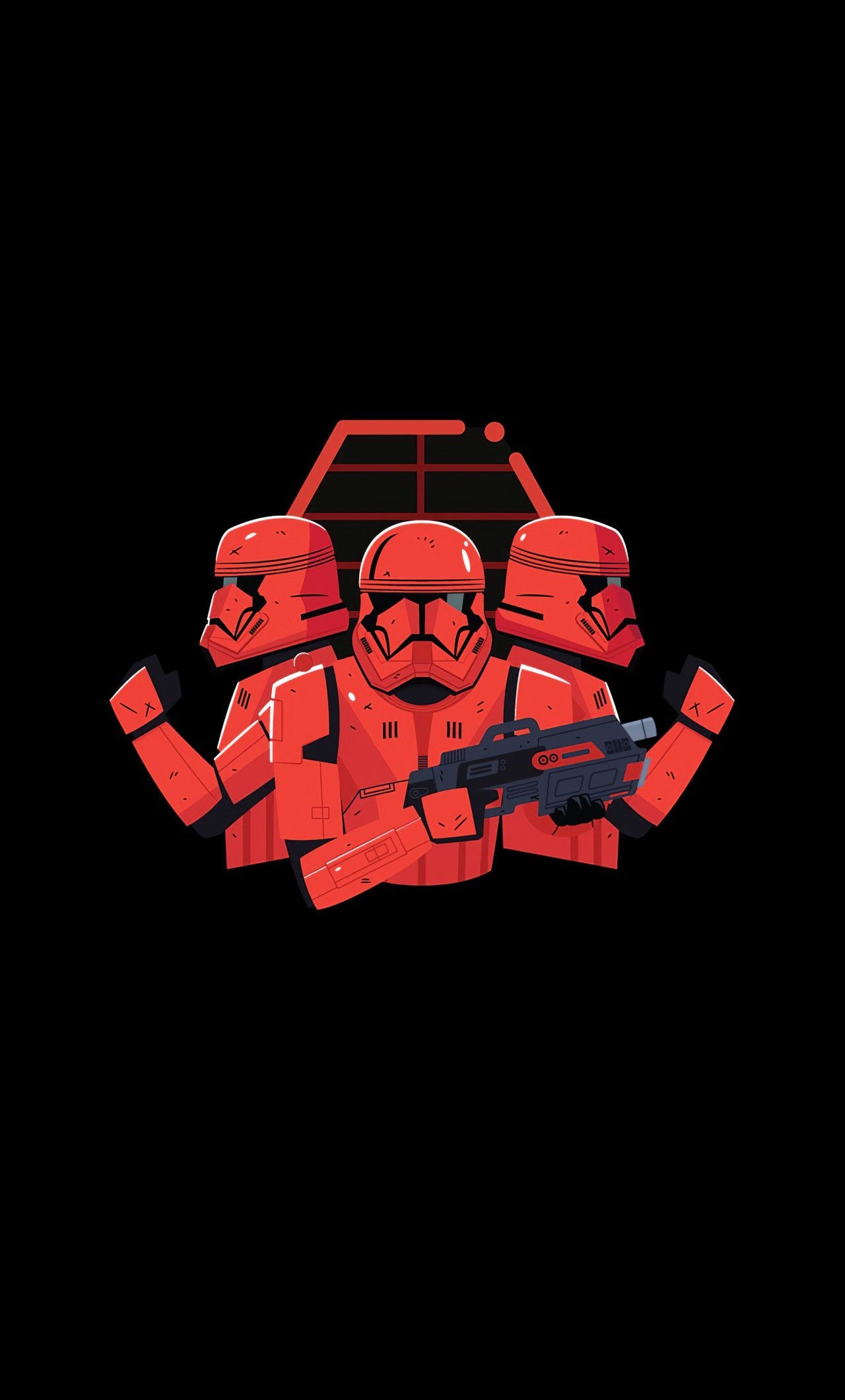 1280x2120 Star Wars Stormtrooper Minimal Art iPhone HD 4k, Phone