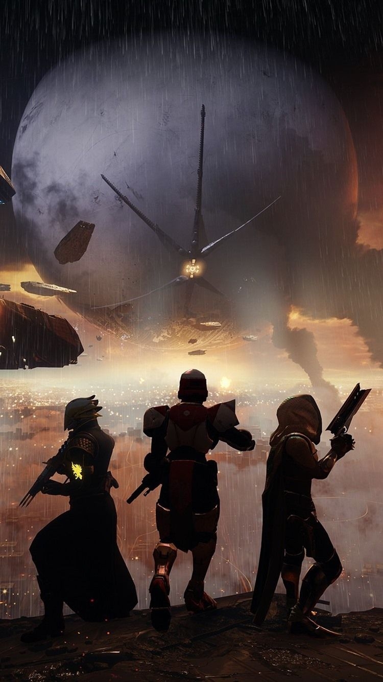 750x1340 Destiny Rain, War  IPhone 8 7 6 6S Wallpaper, Phone