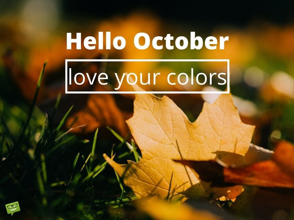 1030x770 Hello, October! Quotes. Fun Facts and Image to Share, Desktop