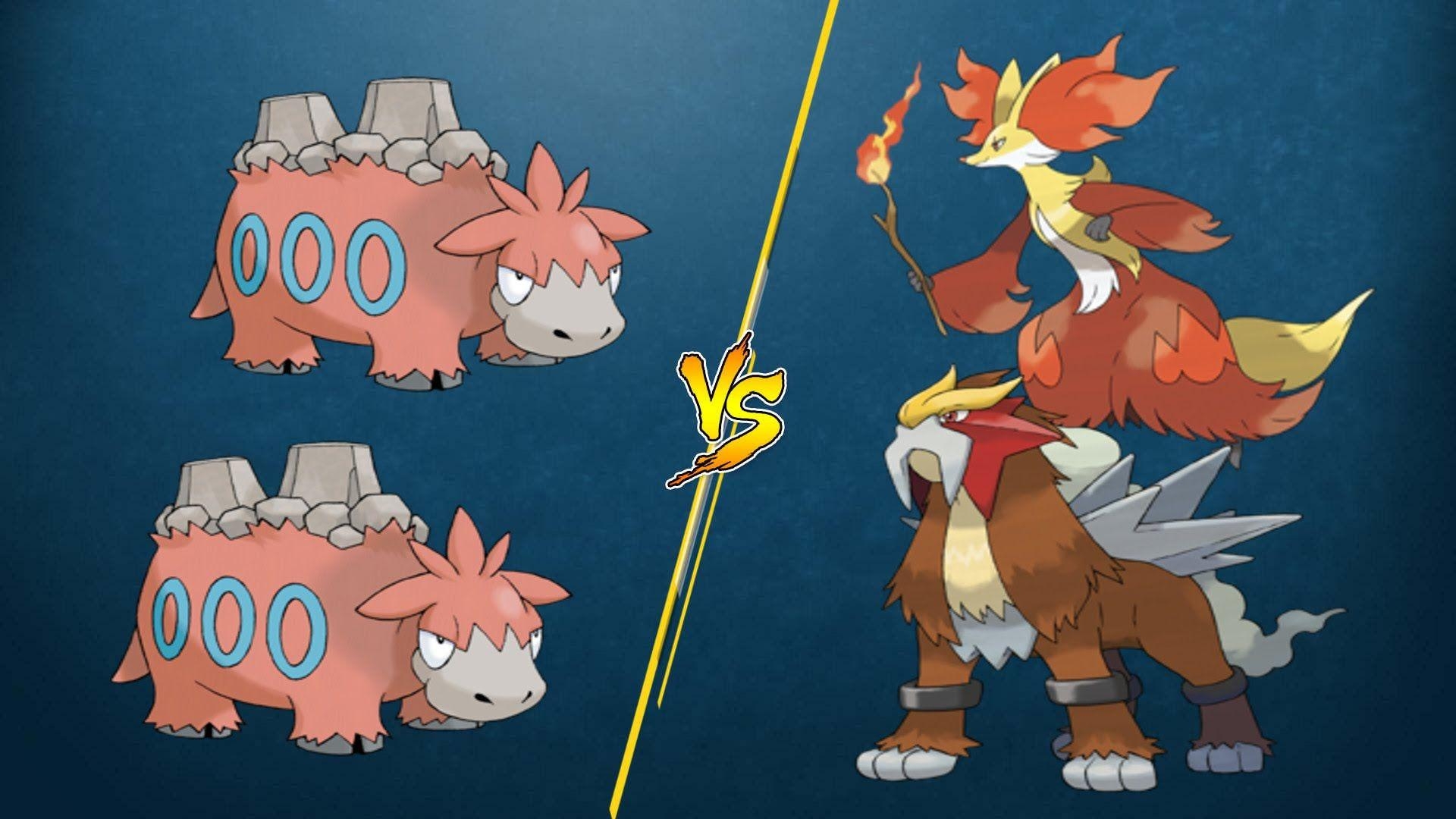 1920x1080 PTCGO Bonus Match Camerupt Camerupt Vs Entei Delphox, Desktop