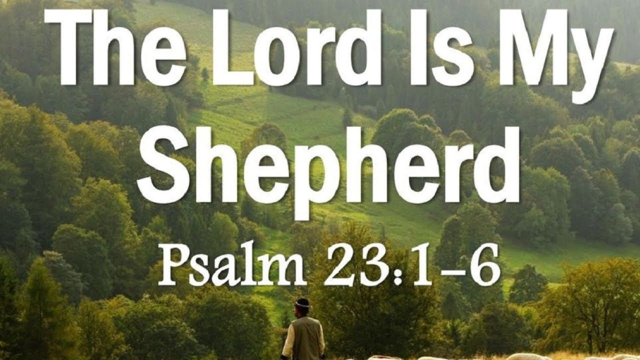 1280x720 THE LORD IS MY SHEPHERD. #Psalm23, Desktop