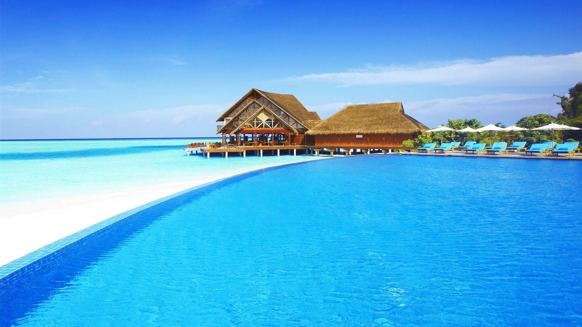 1920x1080 Maldives Islands Resort Wallpaper High Quality Wallpaper, Desktop