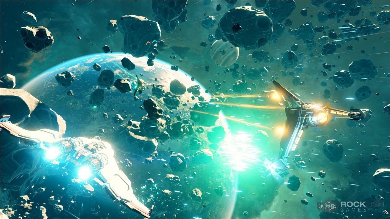 1250x700 EVERSPACE space shooter futuristic action fighting spaceship 1evers, Desktop