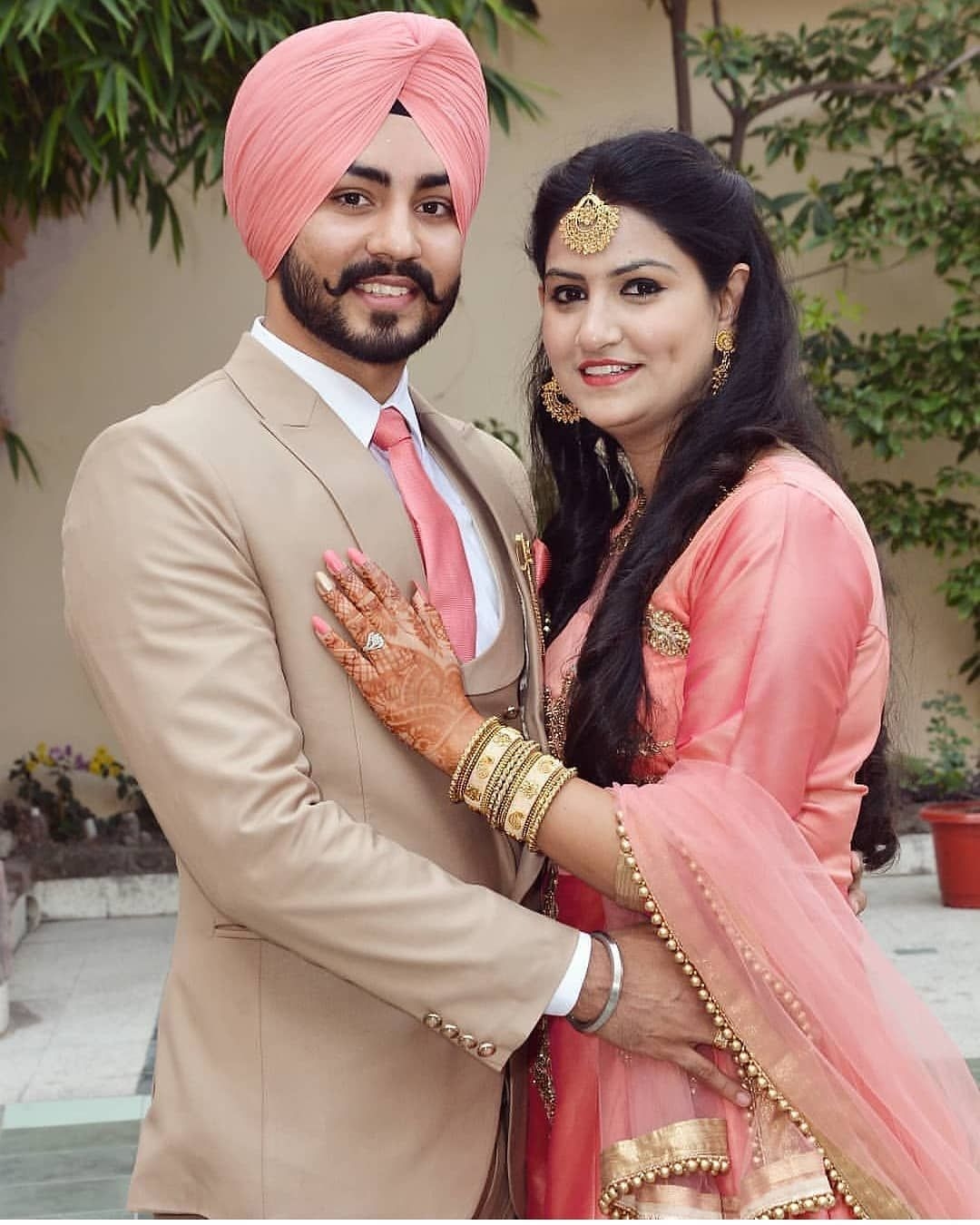 1080x1350 Very Beautiful Punjabi Sardar Sardarni Couple pics. Wedding, Phone