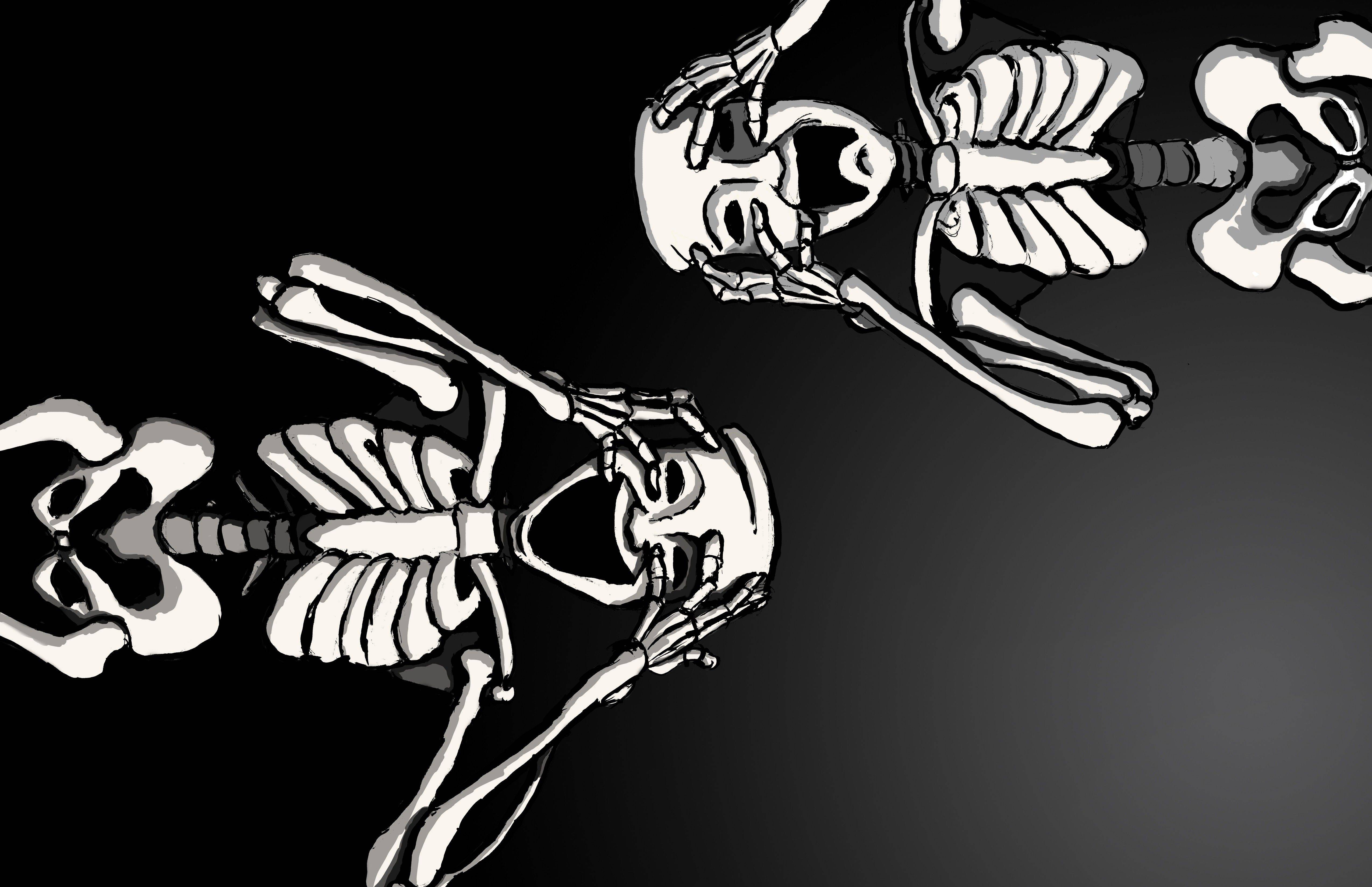 5100x3300 Skeleton Wallpaper, Desktop