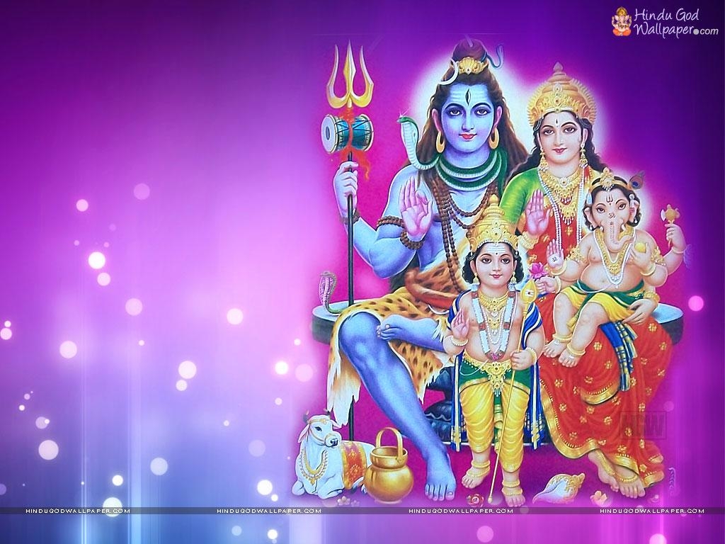 1030x770 Shiva Parvati Ganesh Kartikeya HD Wallpaper Free Download, Desktop