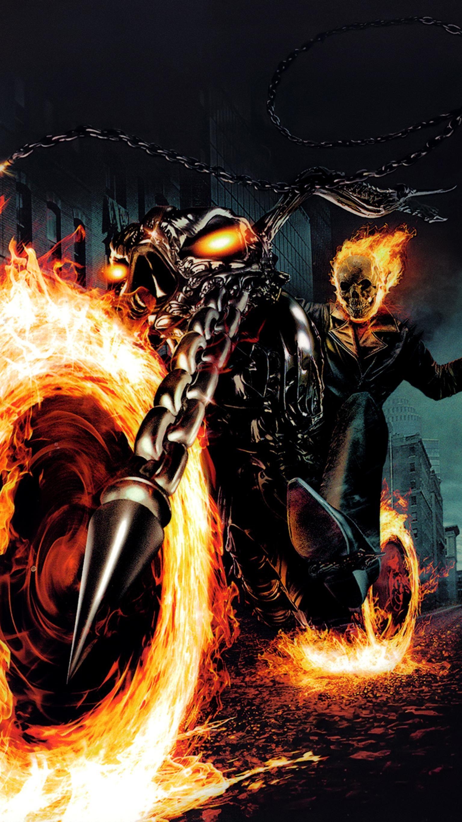 1540x2740 Ghost Rider Phone Wallpaper Rider 1 Movie Poster, HD, Phone