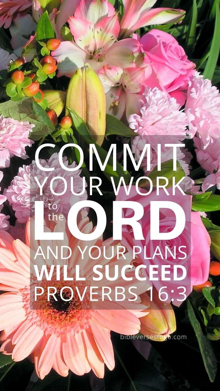 720x1280 Flower Bible Verse Background Verses To Go, Phone