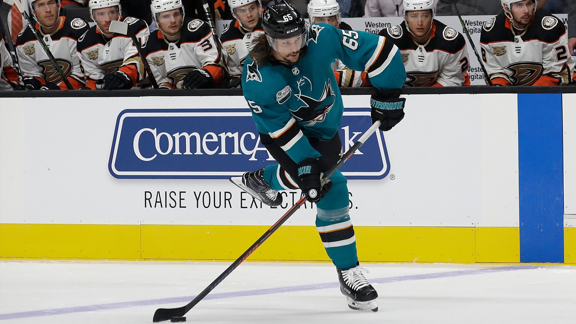 1920x1080 Erik Karlsson felt more comfortable after shaky start to Sharks, Desktop