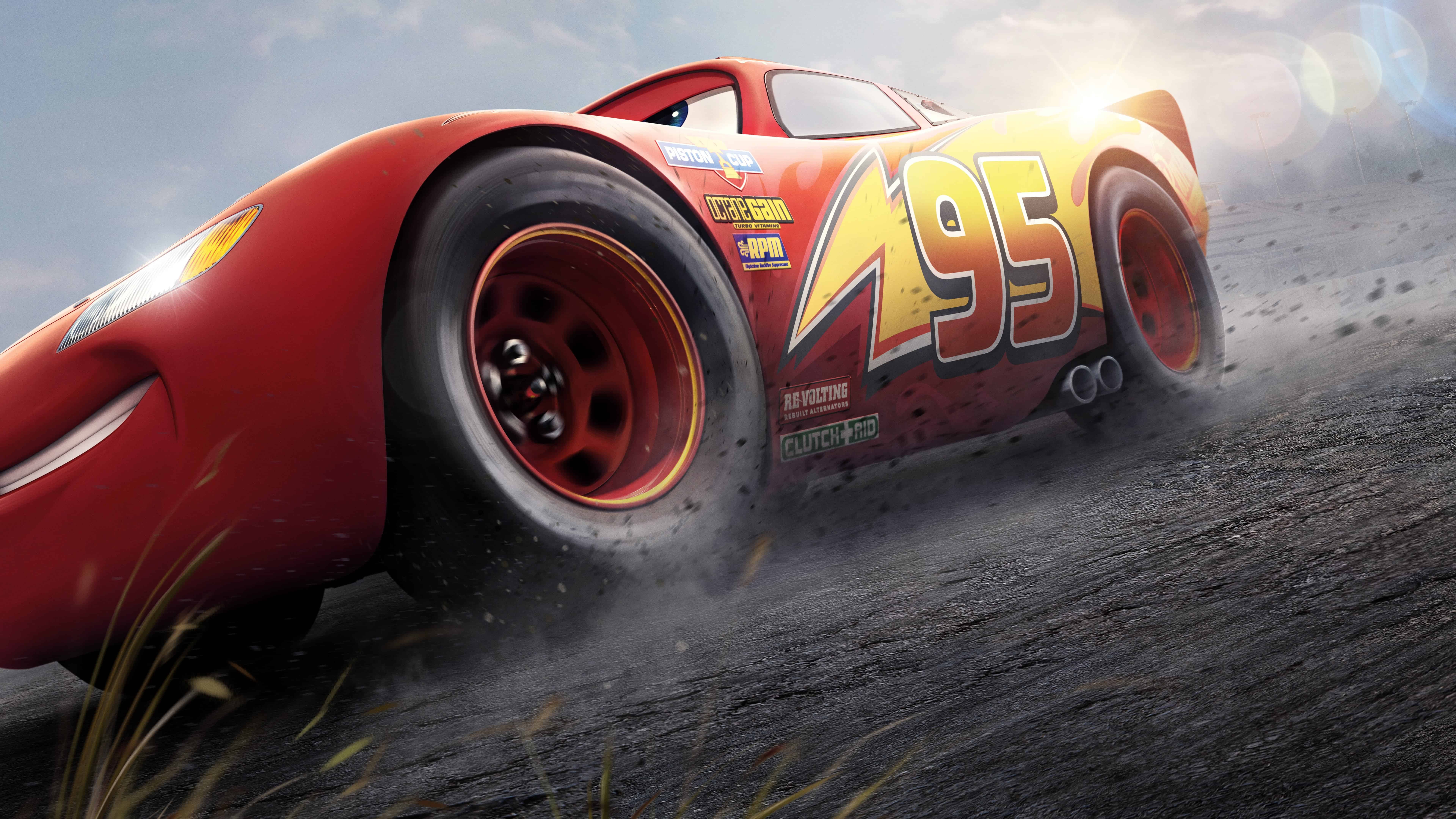 7680x4320 Cars 3 Lightning Mcqueen UHD 8K Wallpaper, Desktop