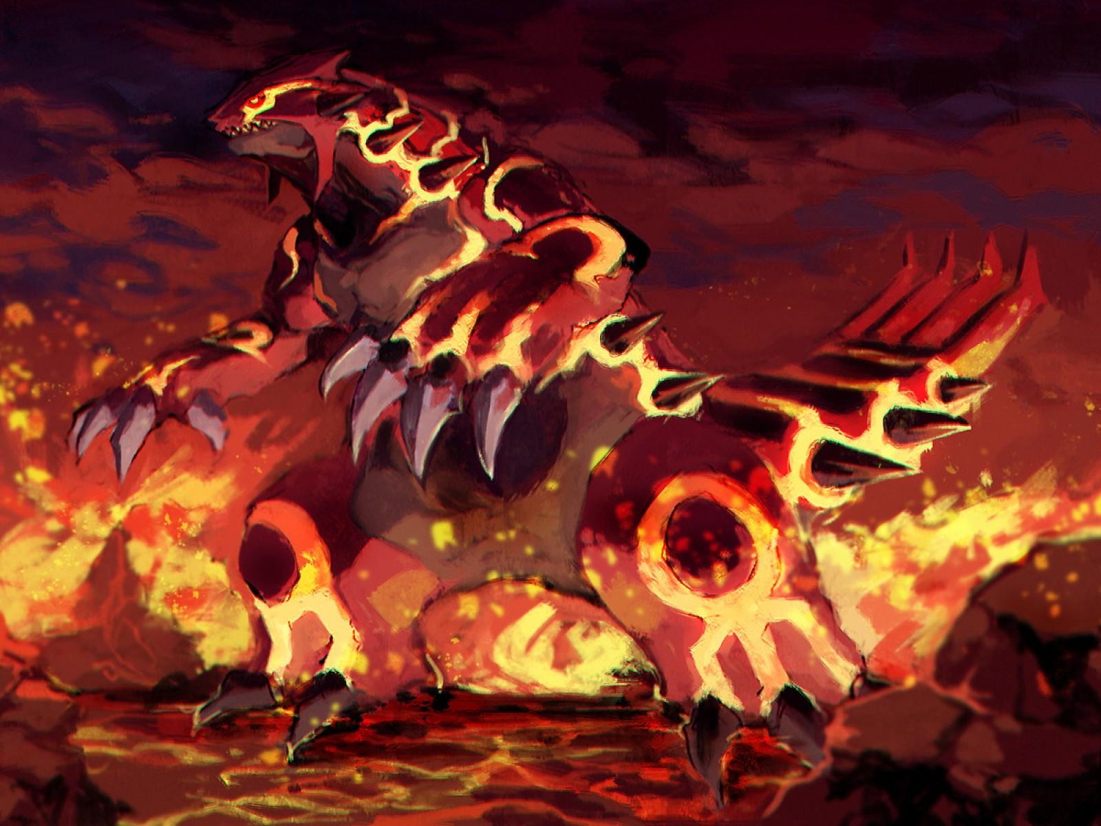 1600x1200 Groudon Wallpaper, Desktop