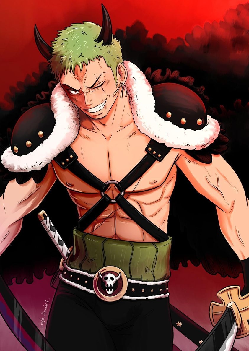 850x1190 Zoro OniGashima Disguise, Phone