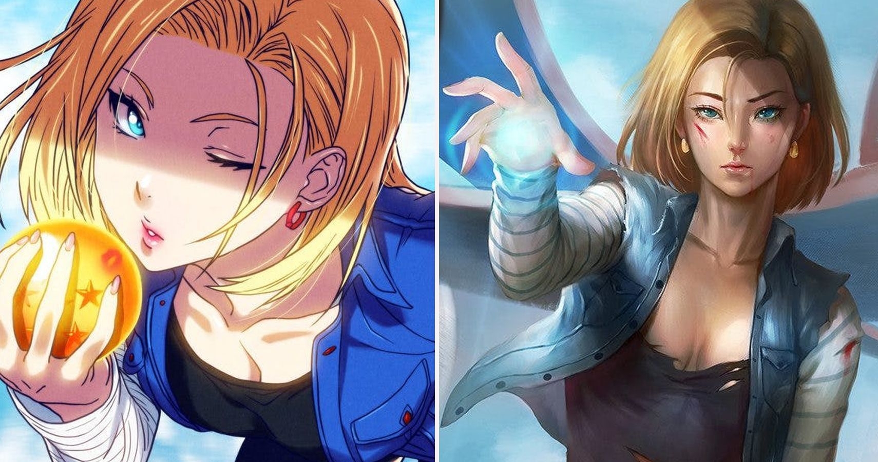 1710x900 Gear Turning: 25 Steamy Android 18 Fan Art Image That Go Too Far, Desktop