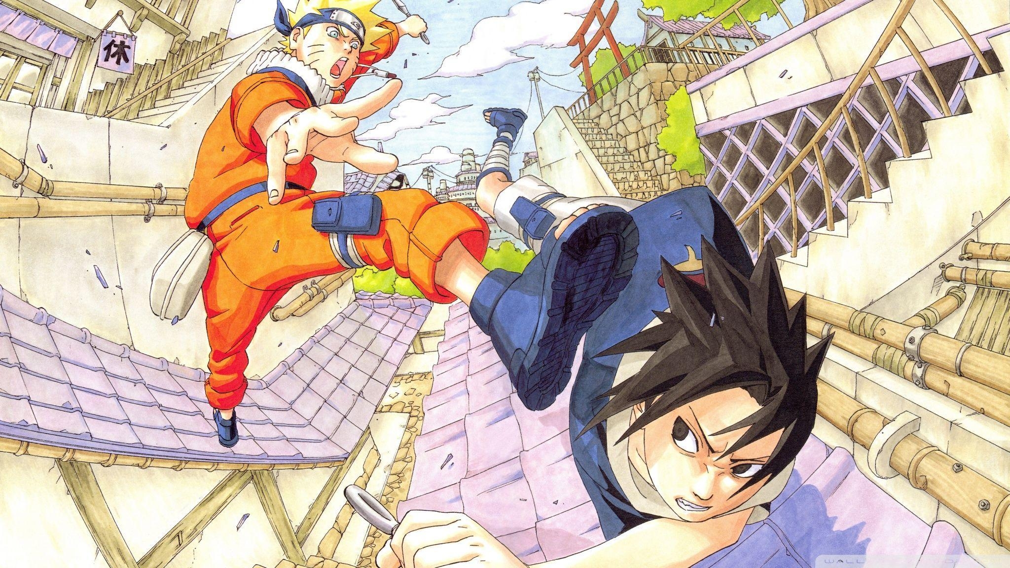 2050x1160 Naruto vs Sasuke HD HD desktop wallpaper, Widescreen, Desktop