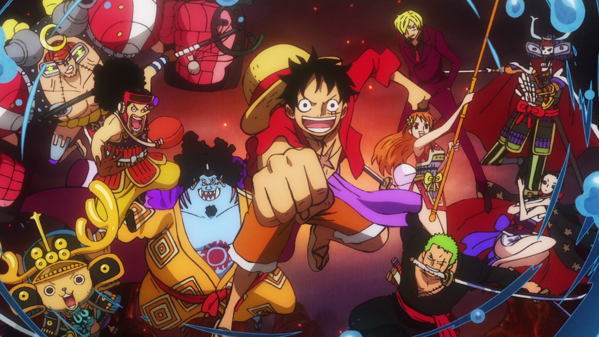 1920x1080 Toei Animation ten Straw Hat Pirates now accounted for in the Opening and new Eyecatcher for One Piece!, Desktop