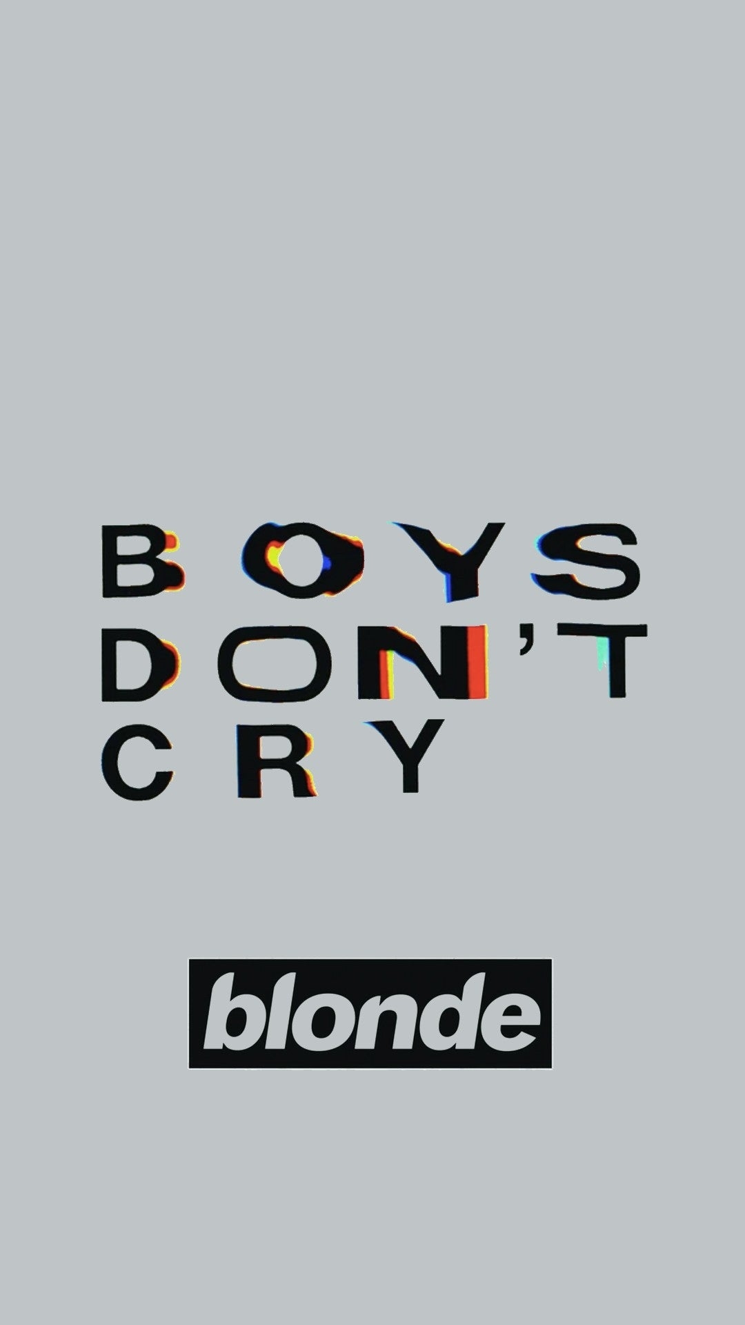 1080x1920 Boys Don't Cry Mobile Wallpaper, i will later do a dark friendly wallpaper, Phone