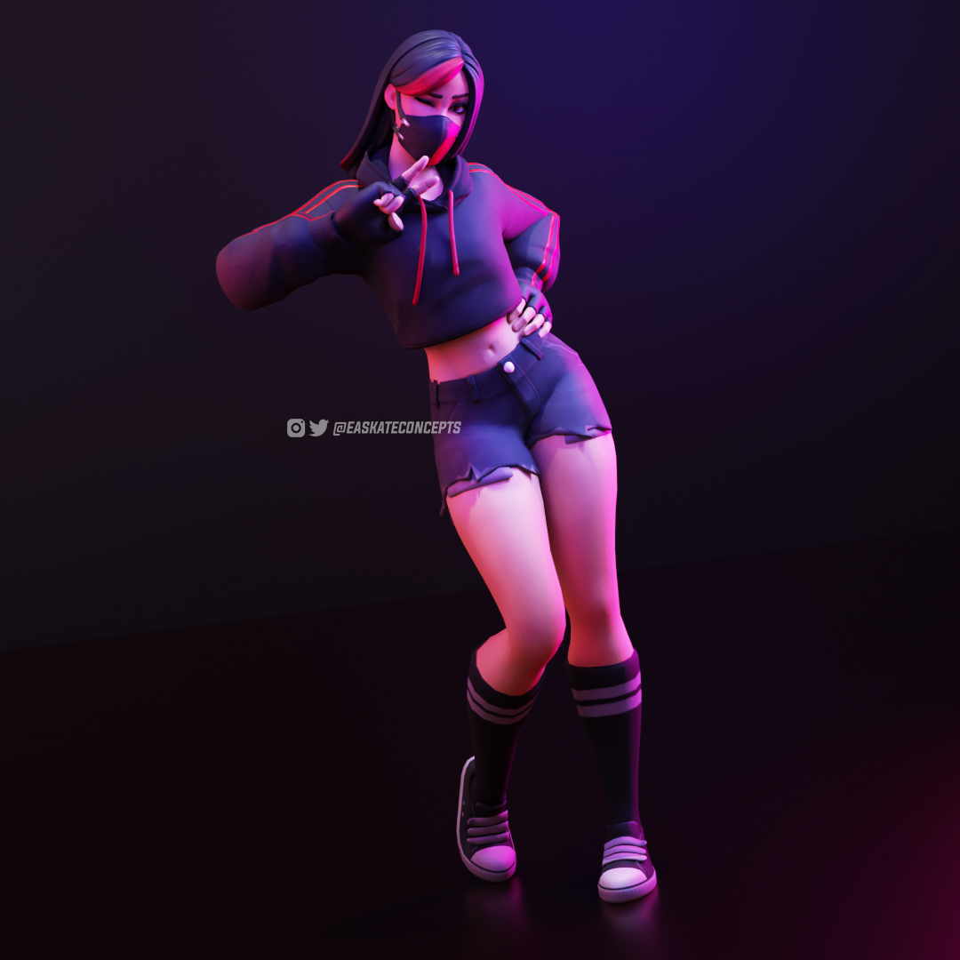 1080x1080 Credit: U Easkate On Reddit. #Fortnite Anime, Drawings, Fanart, Phone