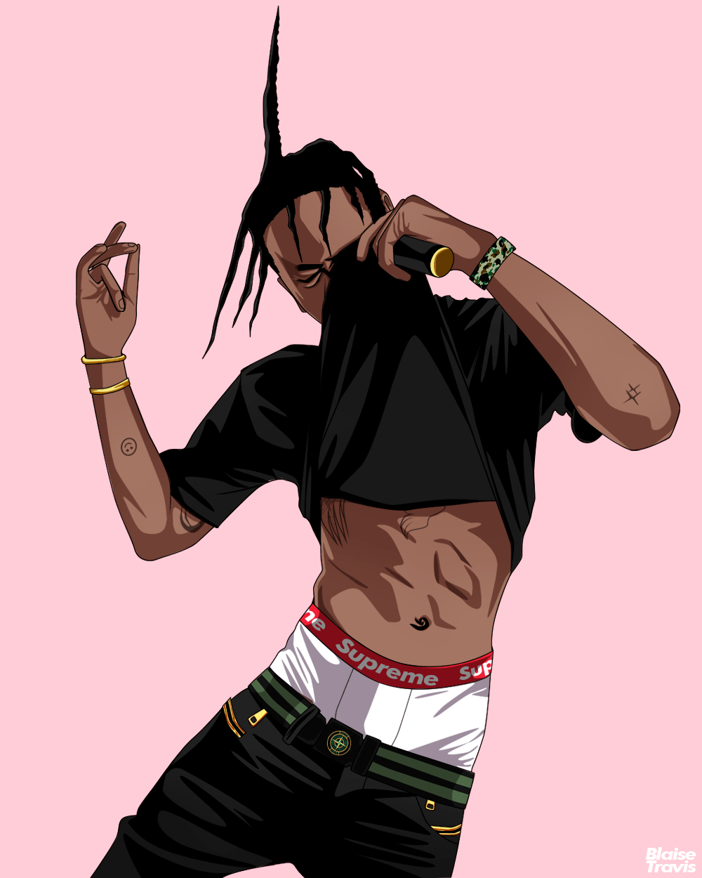 1000x1250 Rapper Cartoons Wallpaper on.wallpaperafari.com, Phone