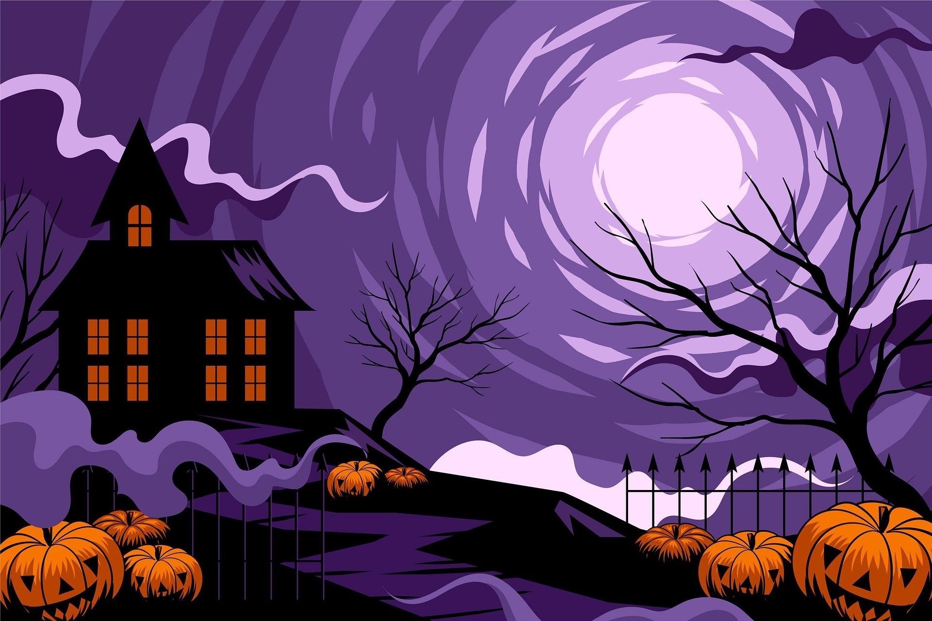 1920x1280 Awesome Halloween Zoom Background To Download, Desktop