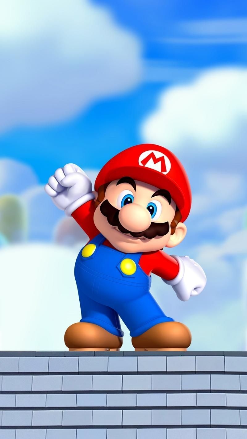 800x1430 Super Mario iPhone Wallpaper Free Super Mario iPhone Background, Phone