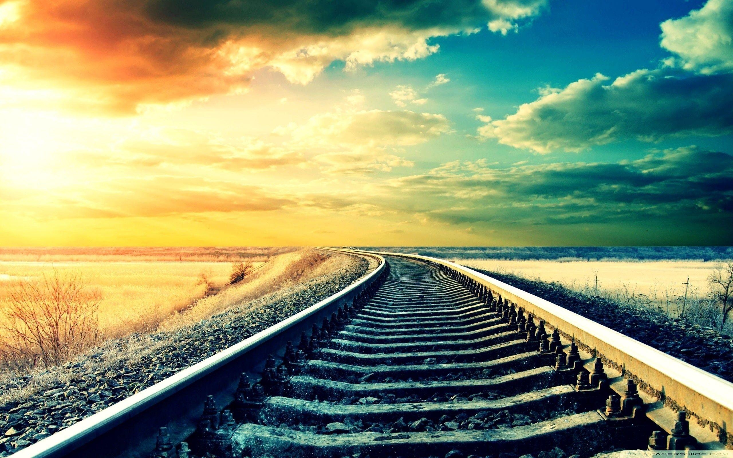 2560x1600 Railroad HD Wallpaper and Background Image, Desktop