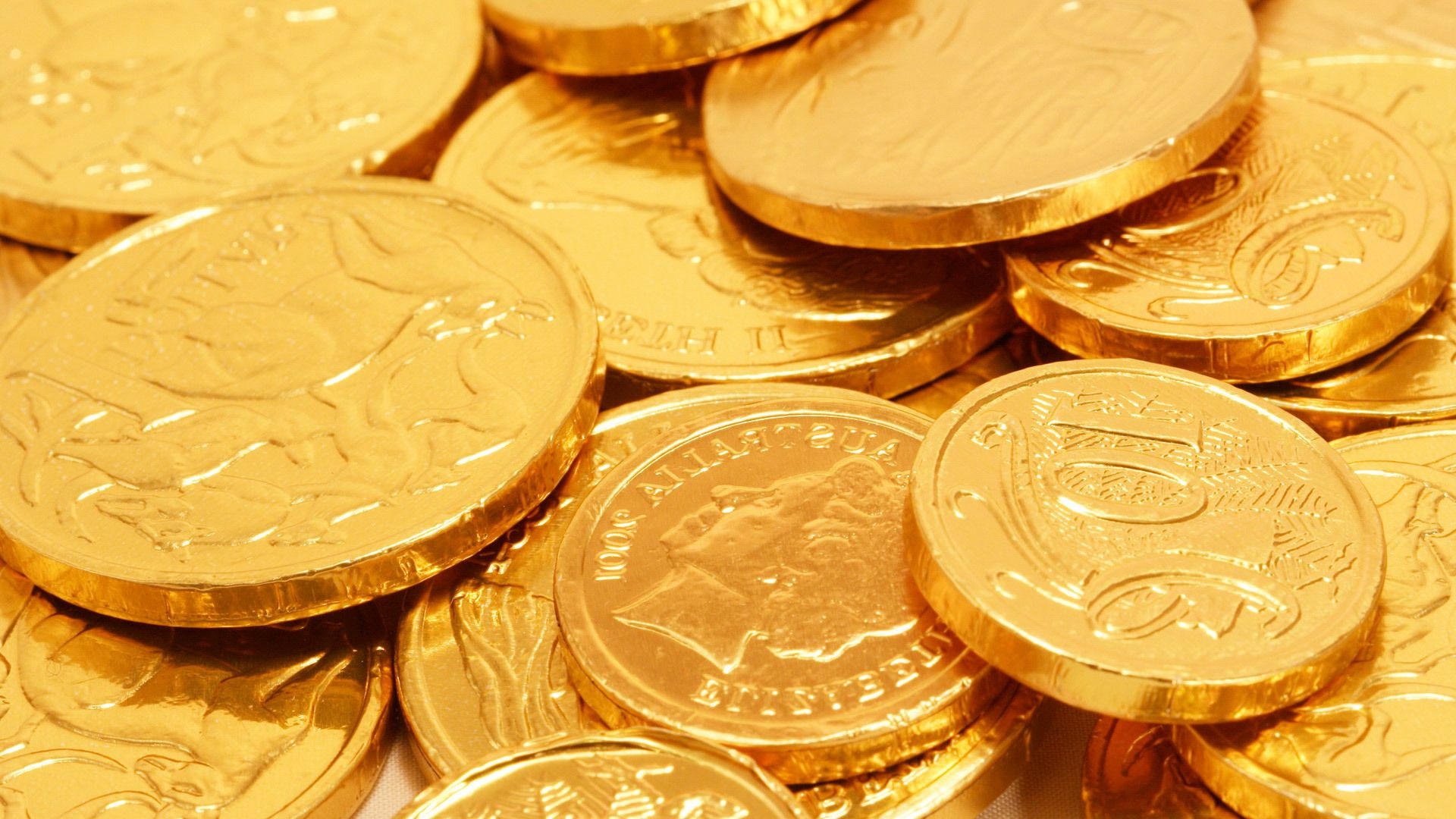 1920x1080 Gold Coins Wallpaper, Desktop