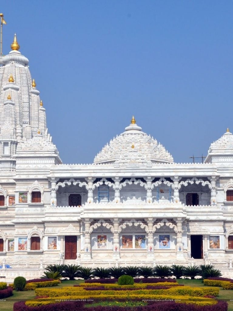 770x1030 Free download Prem Mandir Vrindavan HD Wallpaper Photo and Image [1920x1200] for your Desktop, Mobile & Tablet. Explore Temple Wallpaper. Temple Wallpaper, Temple Jax Wallpaper, LDS Temple Wallpaper, Phone