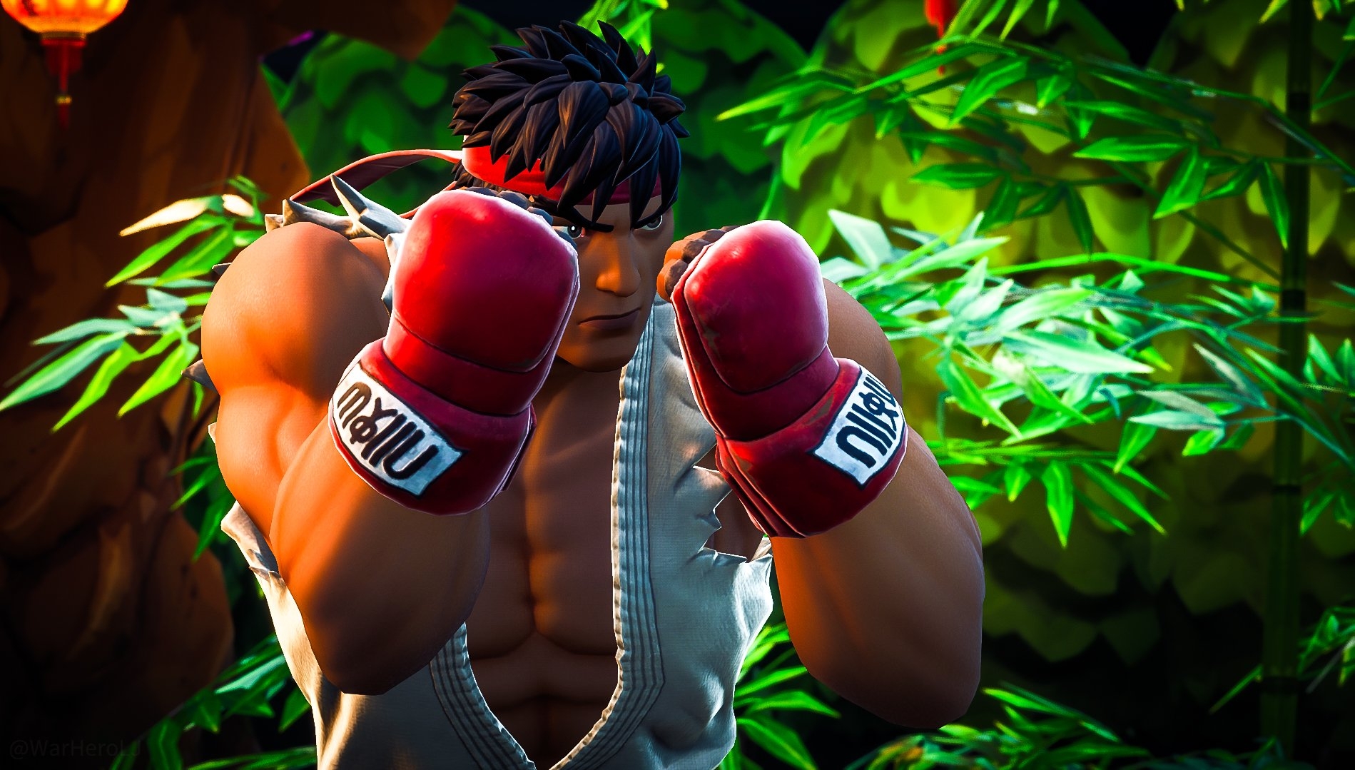 1900x1080 Ryu Fortnite wallpaper, Desktop