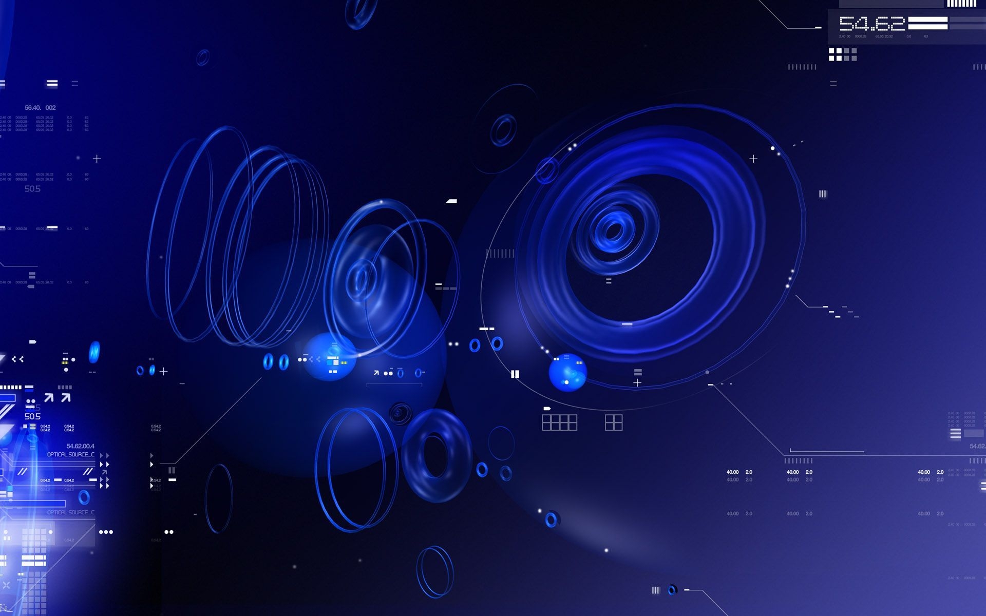 1920x1200 Blue Tech Circles. Technology wallpaper, Android wallpaper blue, Hi tech wallpaper, Desktop