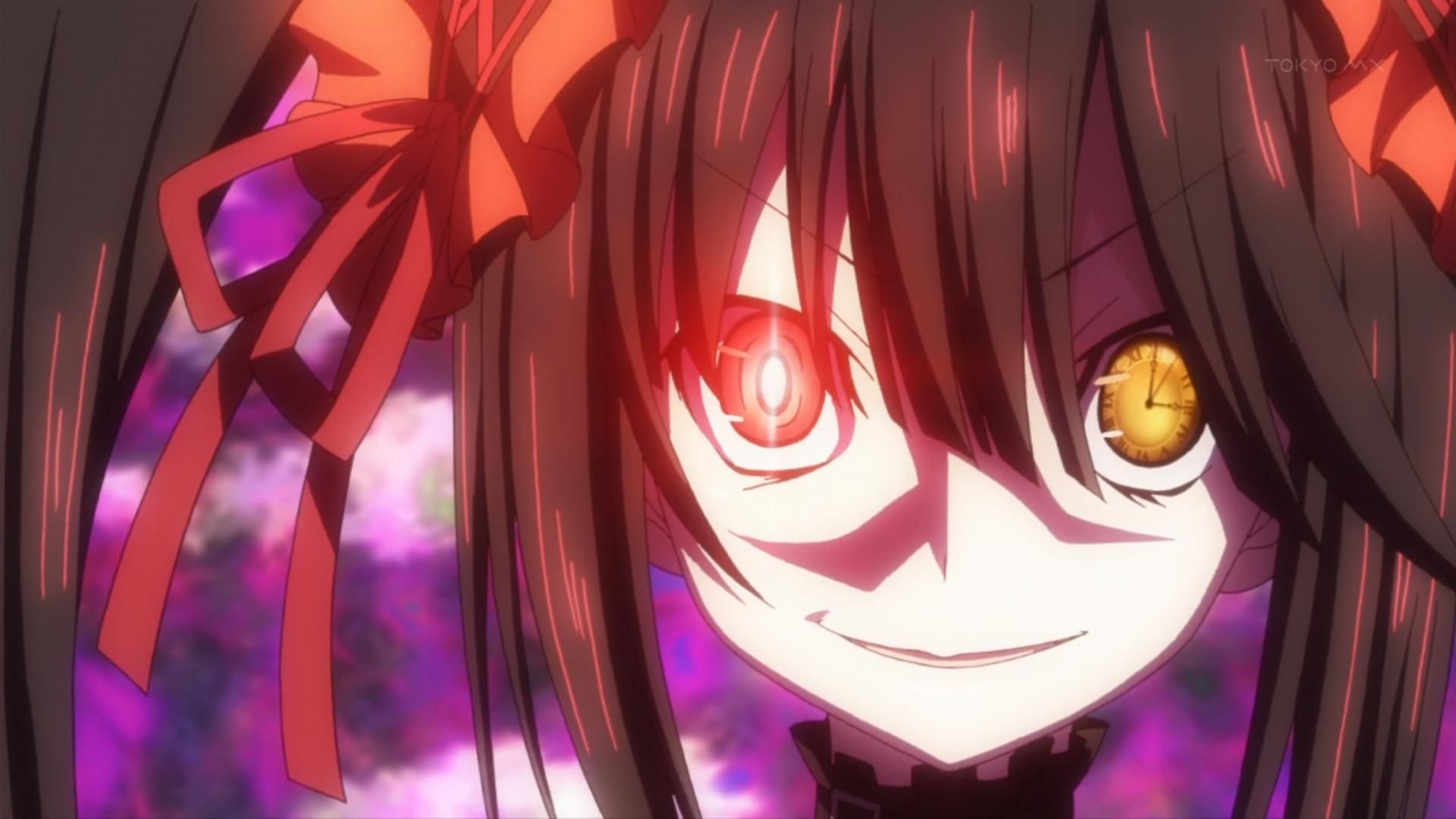 1920x1080 evil smile :D !!!!!. Yandere anime, Date a live, Anime, Desktop