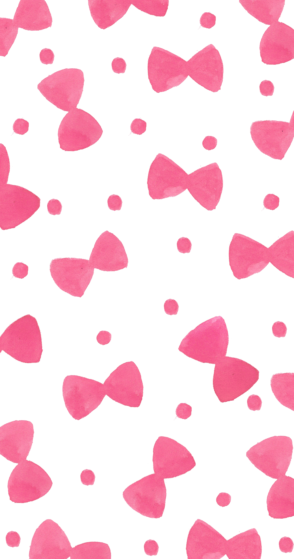 1000x1900 Cute Pink Ribbon Background.wallpapertip.com, Phone