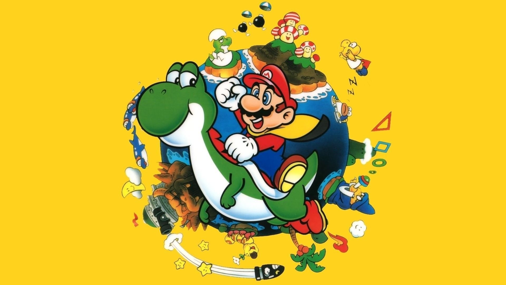 1920x1080 Mario World Wallpaper, Desktop