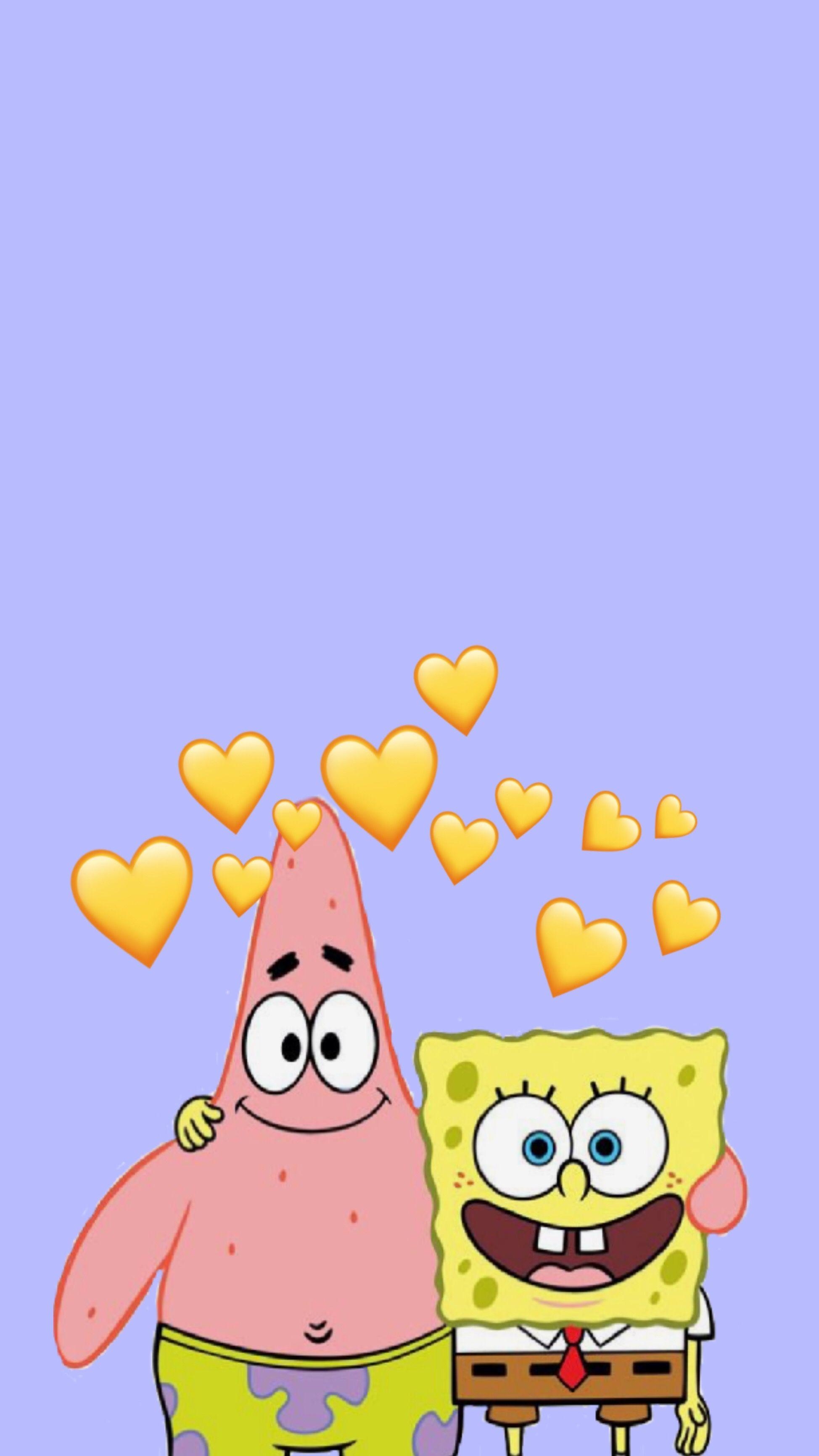 1950x3470 Aesthetic wallpaper. Spongebob, Phone