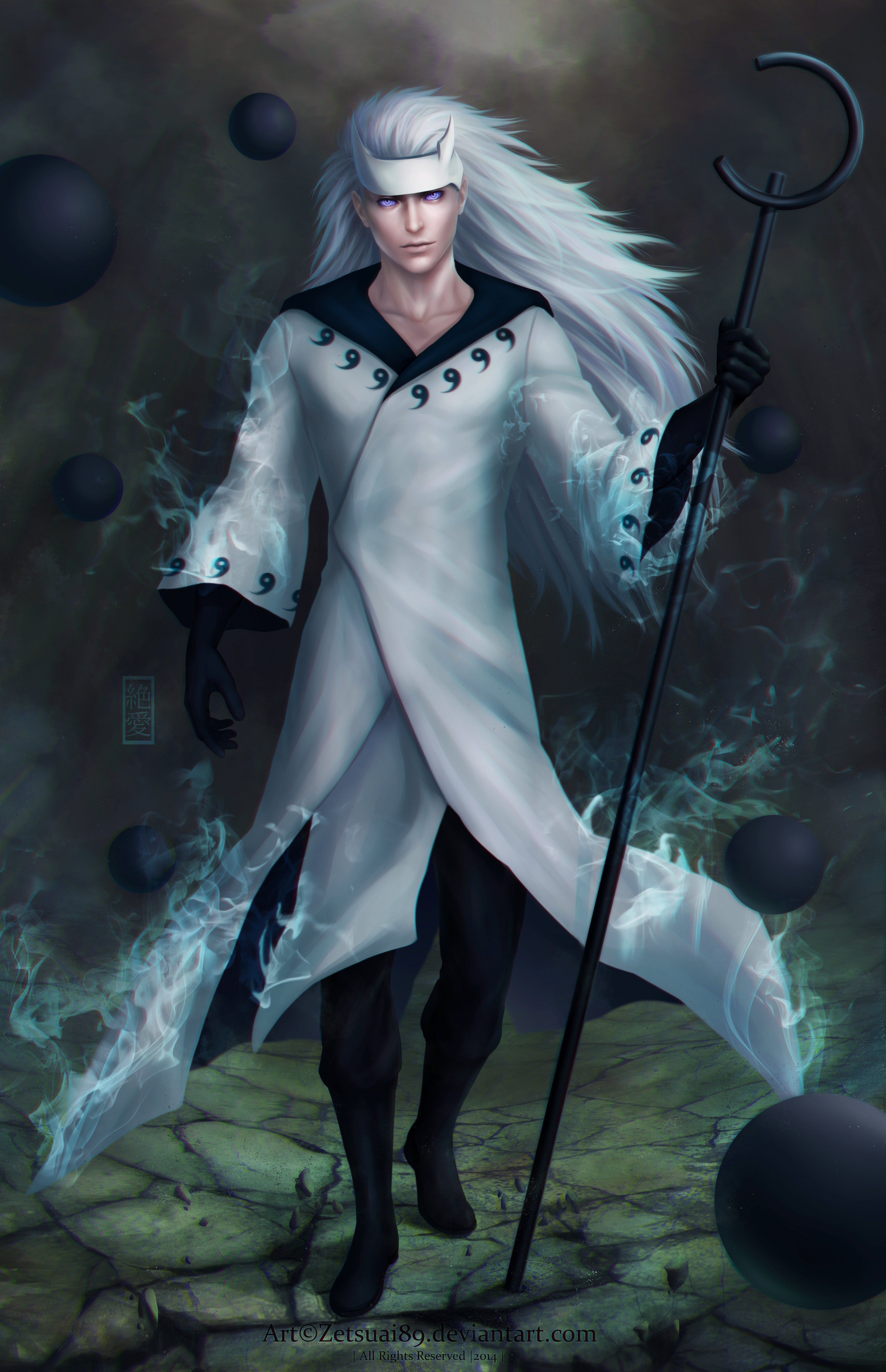 3590x5560 Uchiha madara anime series naruto character realistic magic, Phone