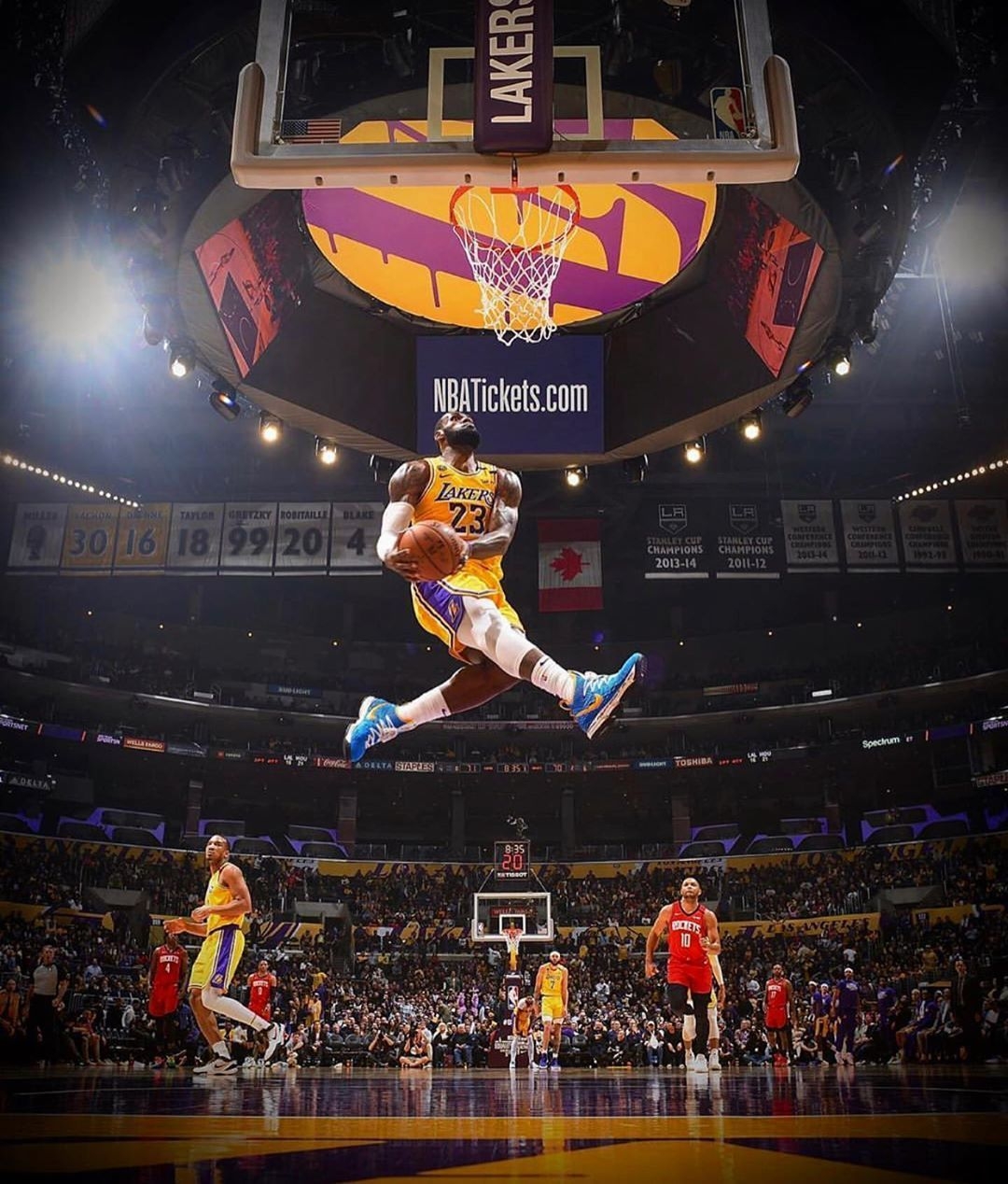 1080x1270 LeBron James Dunking Wallpaper.wallpaperaccess.com, Phone