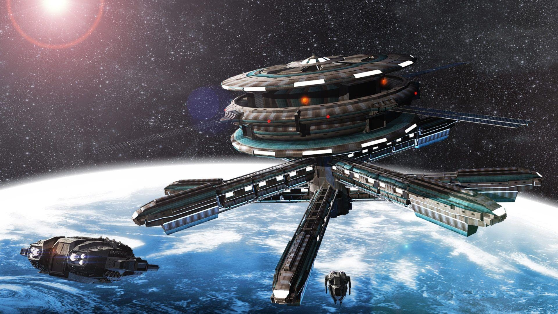 1920x1080 Space Station 3D Wallpaper Download Wallpaper from wallpaperhade.com, Desktop