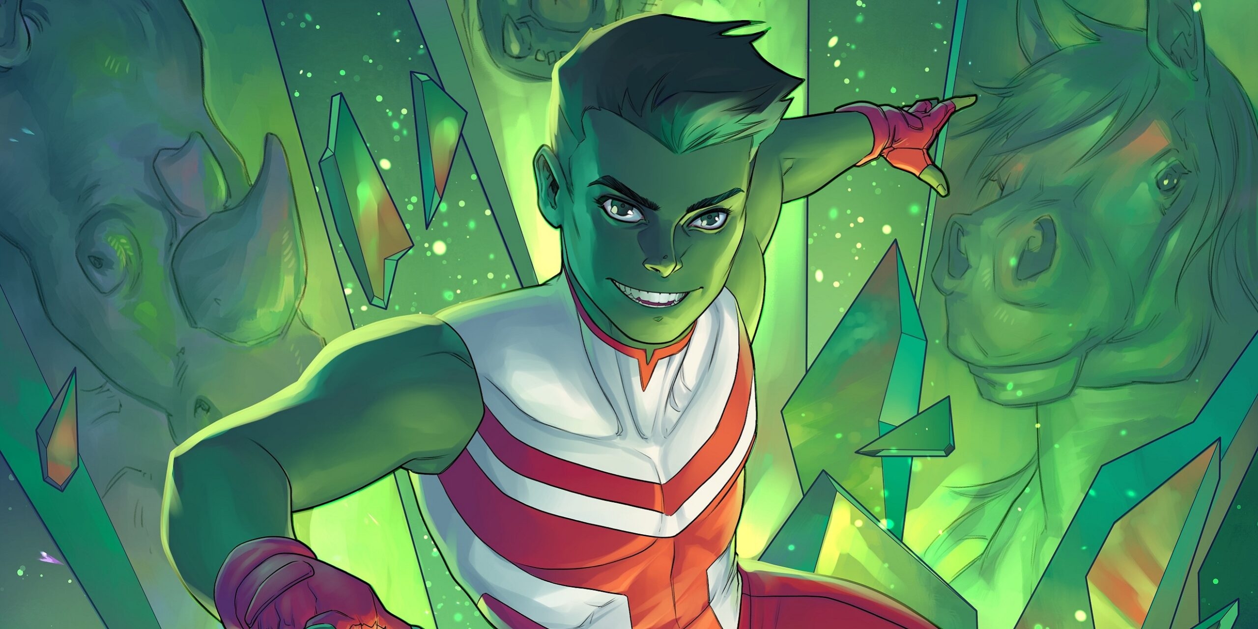 2560x1280 Beast Boy HD Wallpaper and Background, Dual Screen