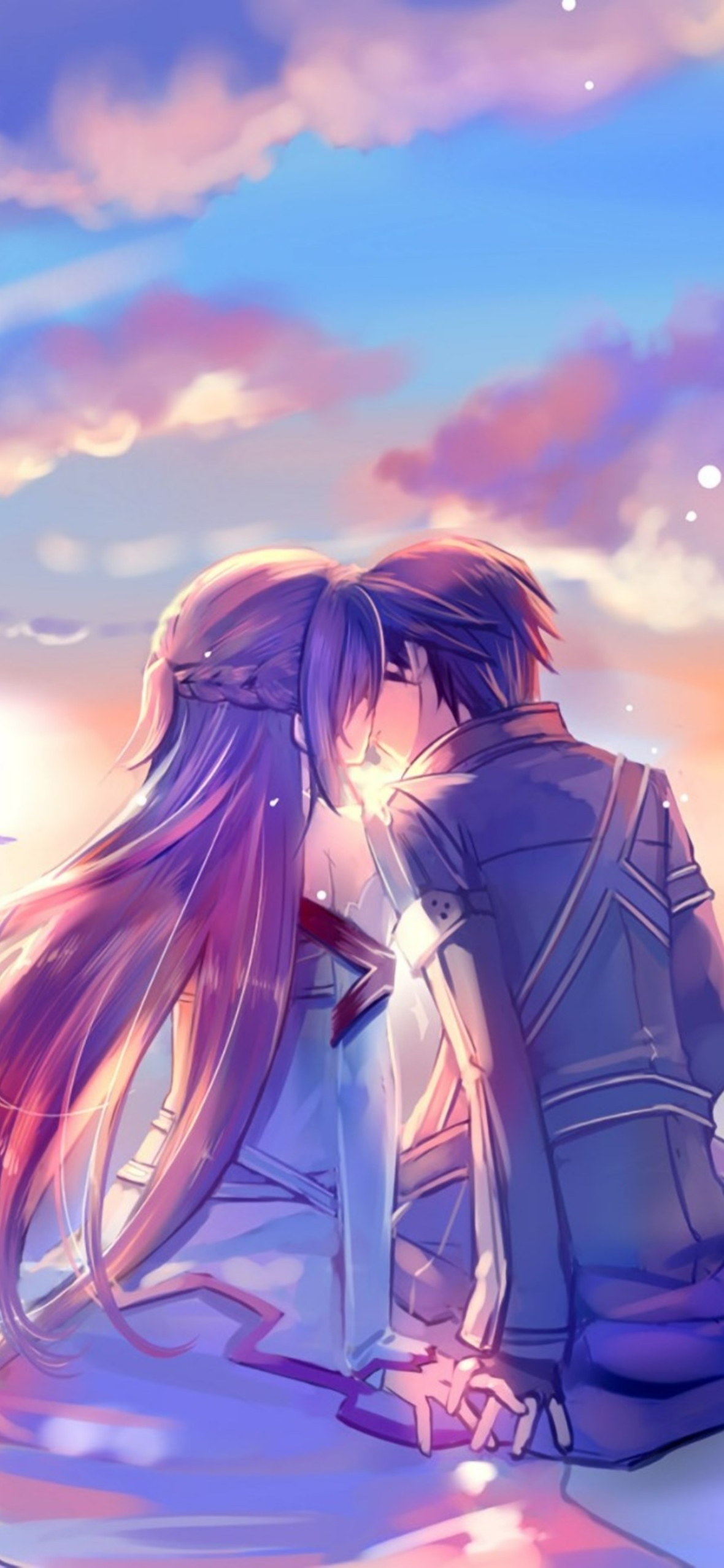 1180x2560 Best Anime Love iPhone Wallpaper [ HQ ], Phone