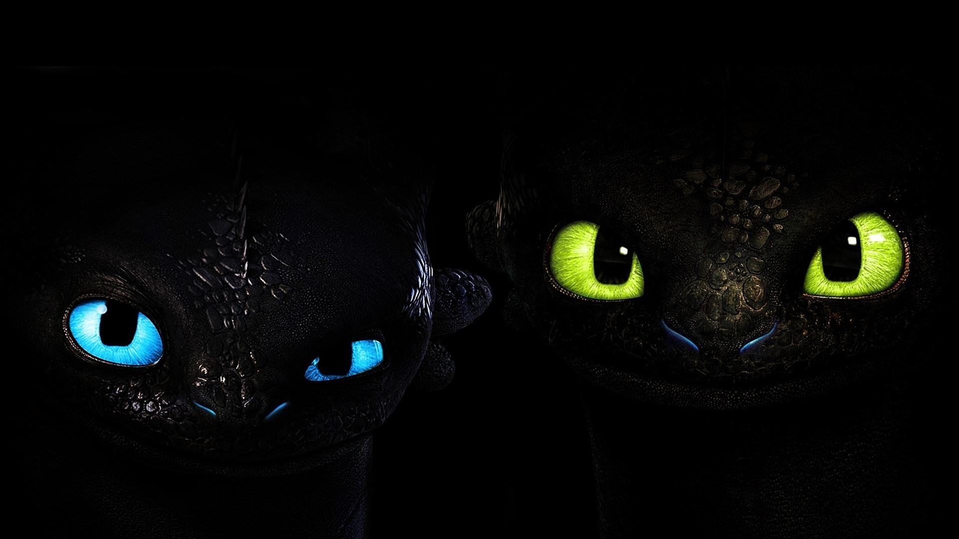 1920x1080 Toothless and Light Fury Dark Wallpaper 43143, Desktop