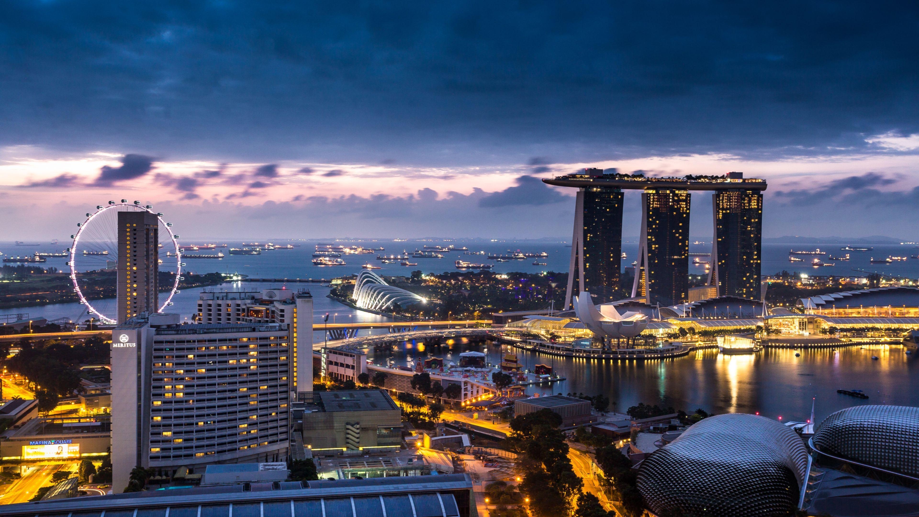 3840x2160 Vacation 4K Singapore Wallpaper. Free 4K Wallpaper, Desktop