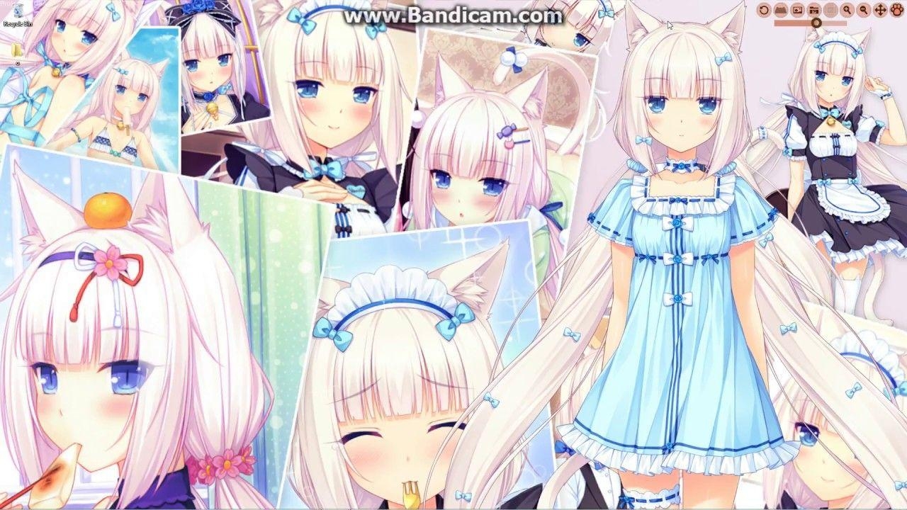 1280x720 Nekopara animated wallpaper (Vanilla), Desktop